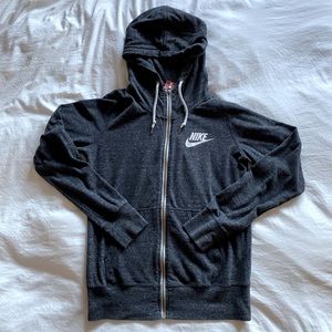 Grey Nike Zip Up